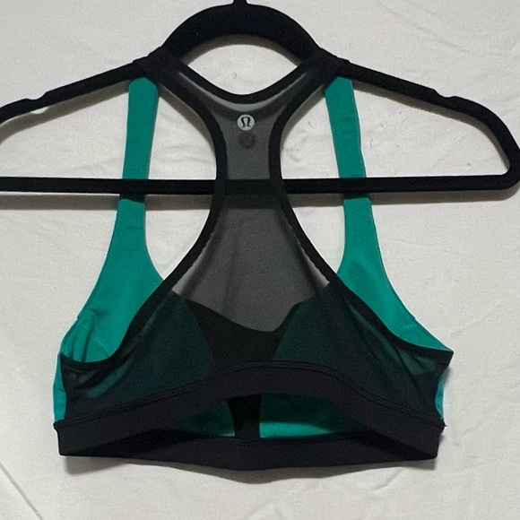 Lululemon Smooth Stride Bra Activewear Yoga Mesh Racerback Workout Gym Train - Picture 9 of 11